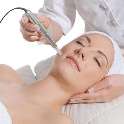 Microneedling mit Ultraschall -